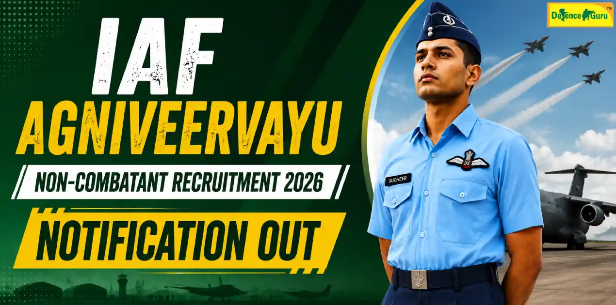 Indian Air Force Non Combatant Notification
